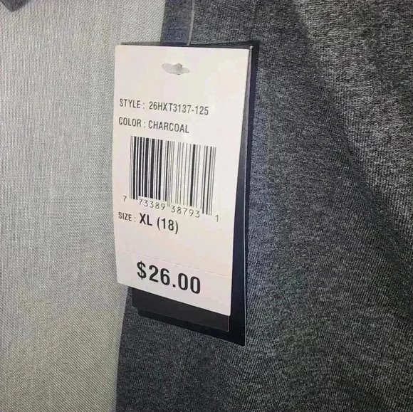 Hollywood The Jean People Gray Polo Kids Size Xl (18) - Picture 4 of 7